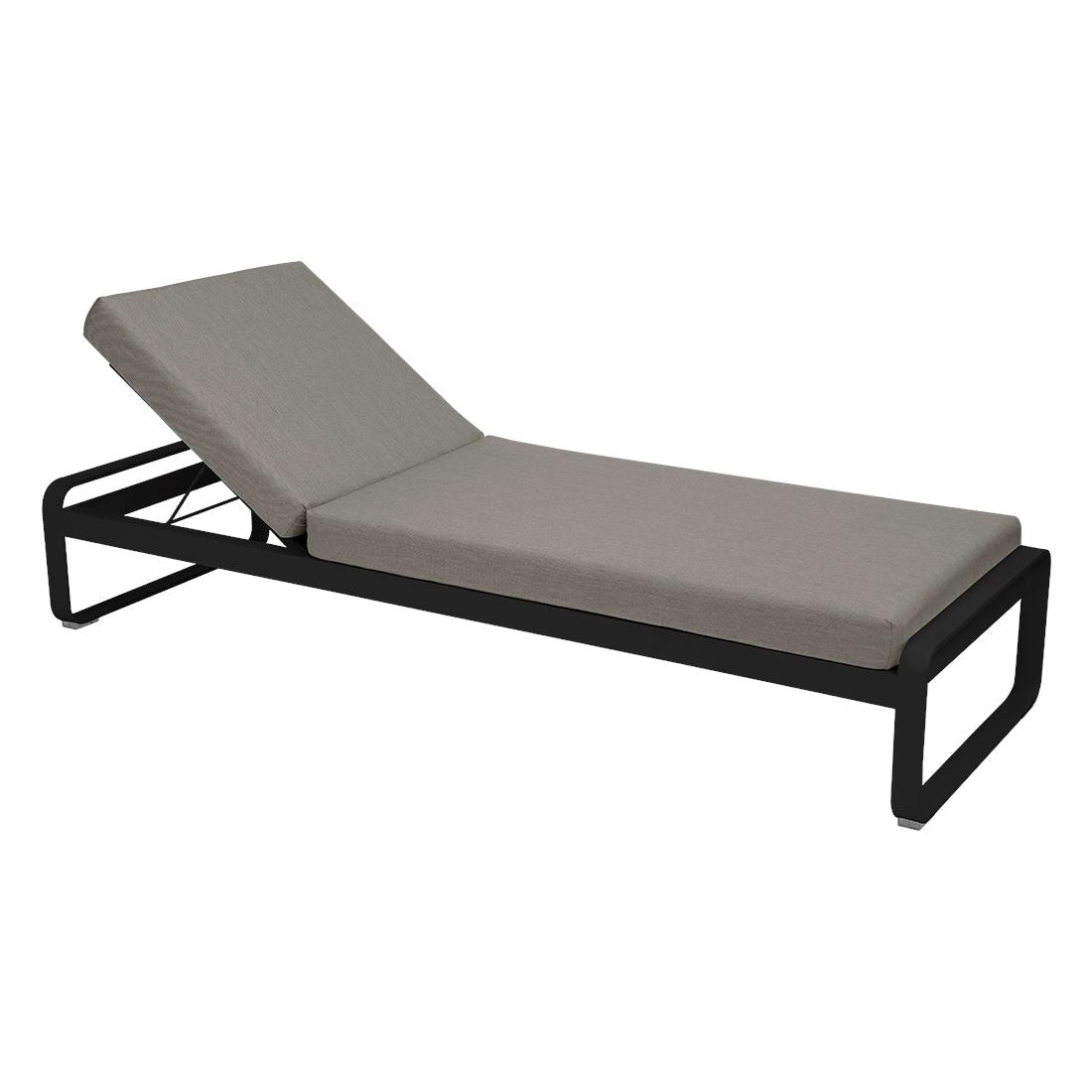Fermob Bellevie Lit de soleil Réglisse 42 Taupe grisé B8