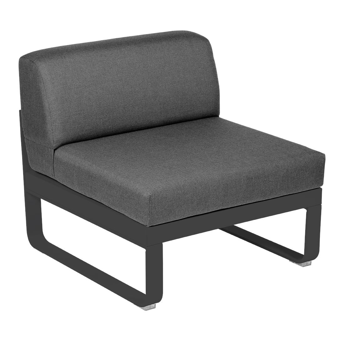 Fermob Bellevie Module central 1 place Carbone 47 Gris graphite A3