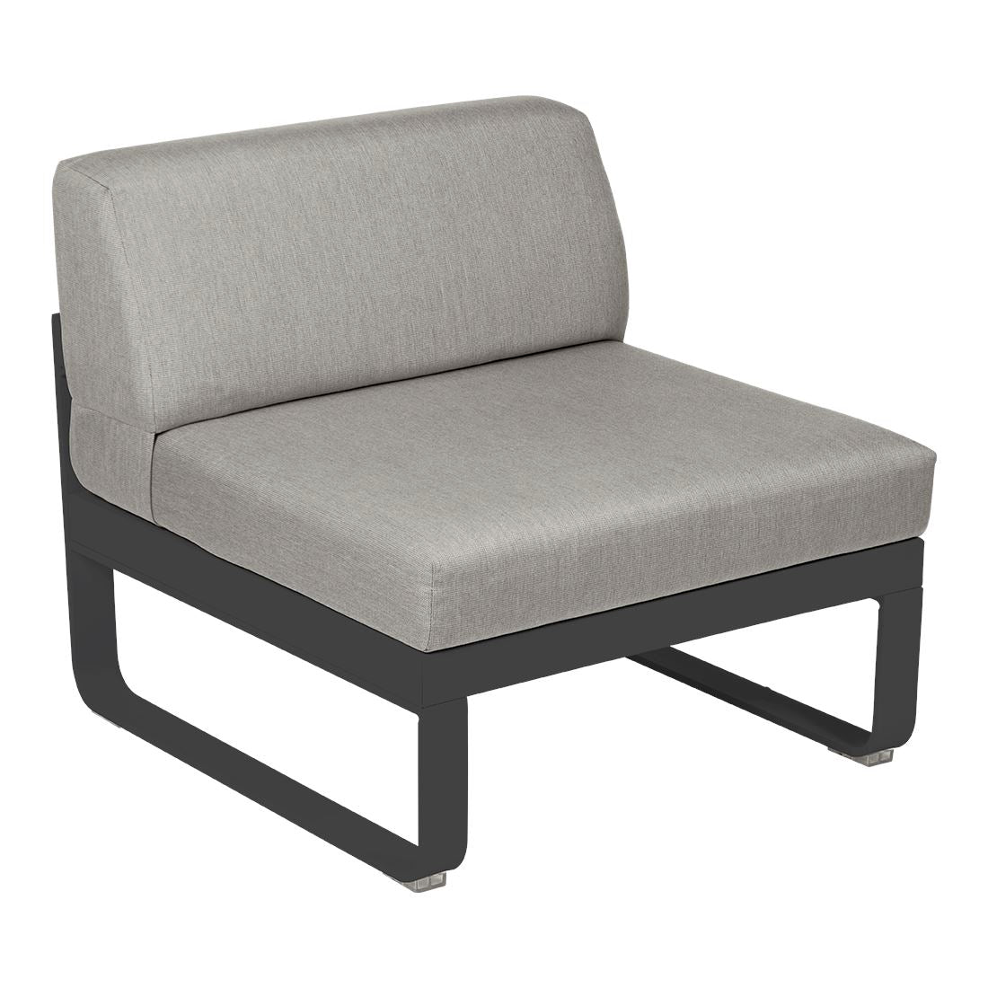 Fermob Bellevie Module central 1 place Carbone 47 Taupe grisé B8