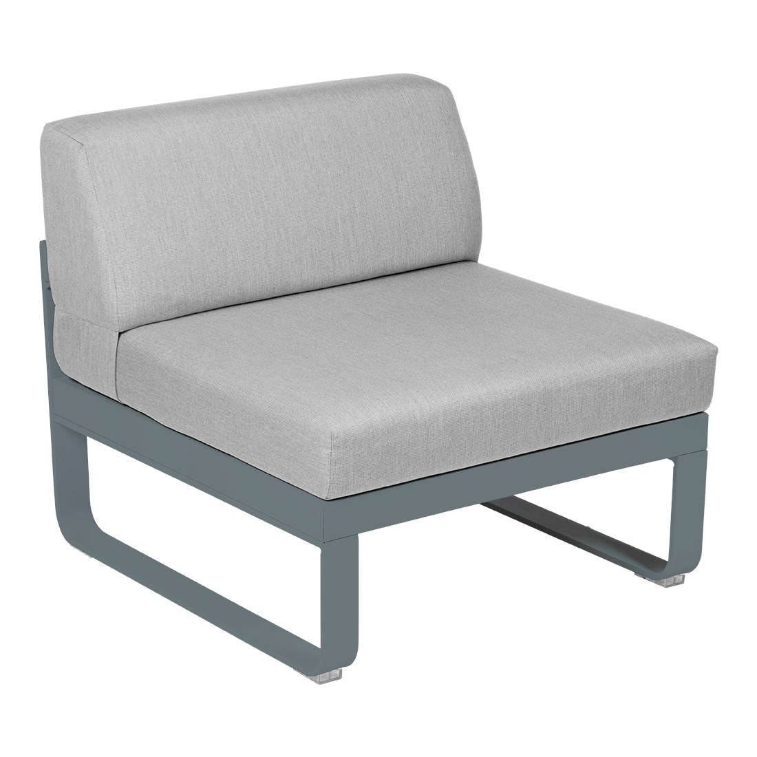 Fermob Bellevie Module central 1 place Gris orage 26 Gris flanelle 79