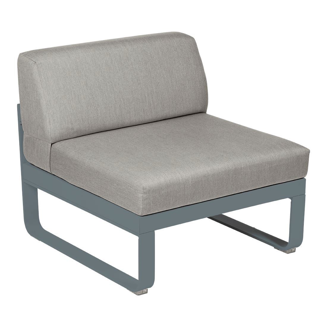 Fermob Bellevie Module central 1 place Gris orage 26 Taupe grisé B8