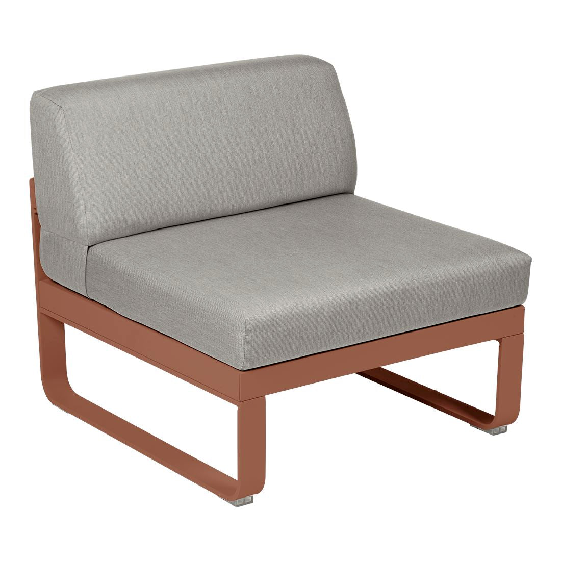 Fermob Bellevie Module central 1 place Ocre rouge 20 Taupe grisé B8