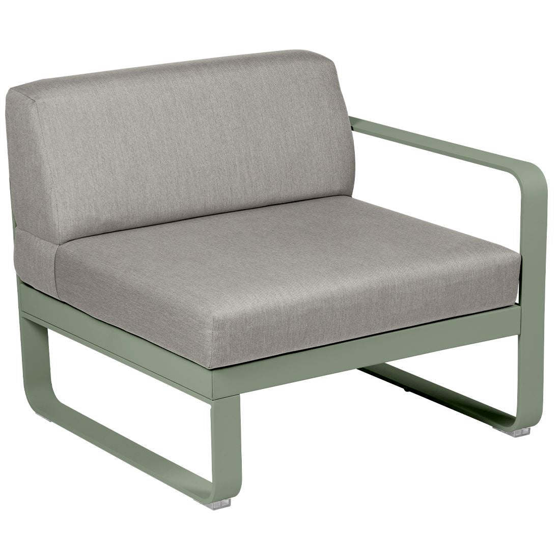 Fermob Bellevie Module Droit 1 place Cactus 82 Taupe grisé B8