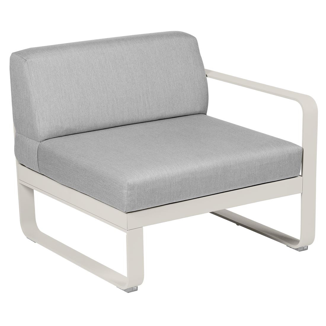 Fermob Bellevie Module Droit 1 place Gris argile A5 Gris flanelle 79