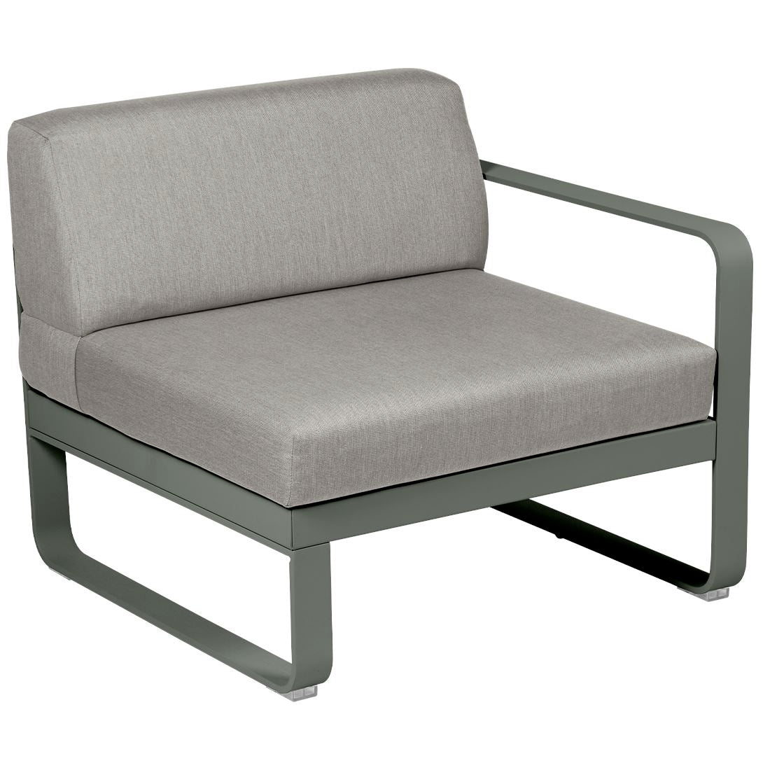 Fermob Bellevie Module Droit 1 place Romarin 48 Taupe grisé B8