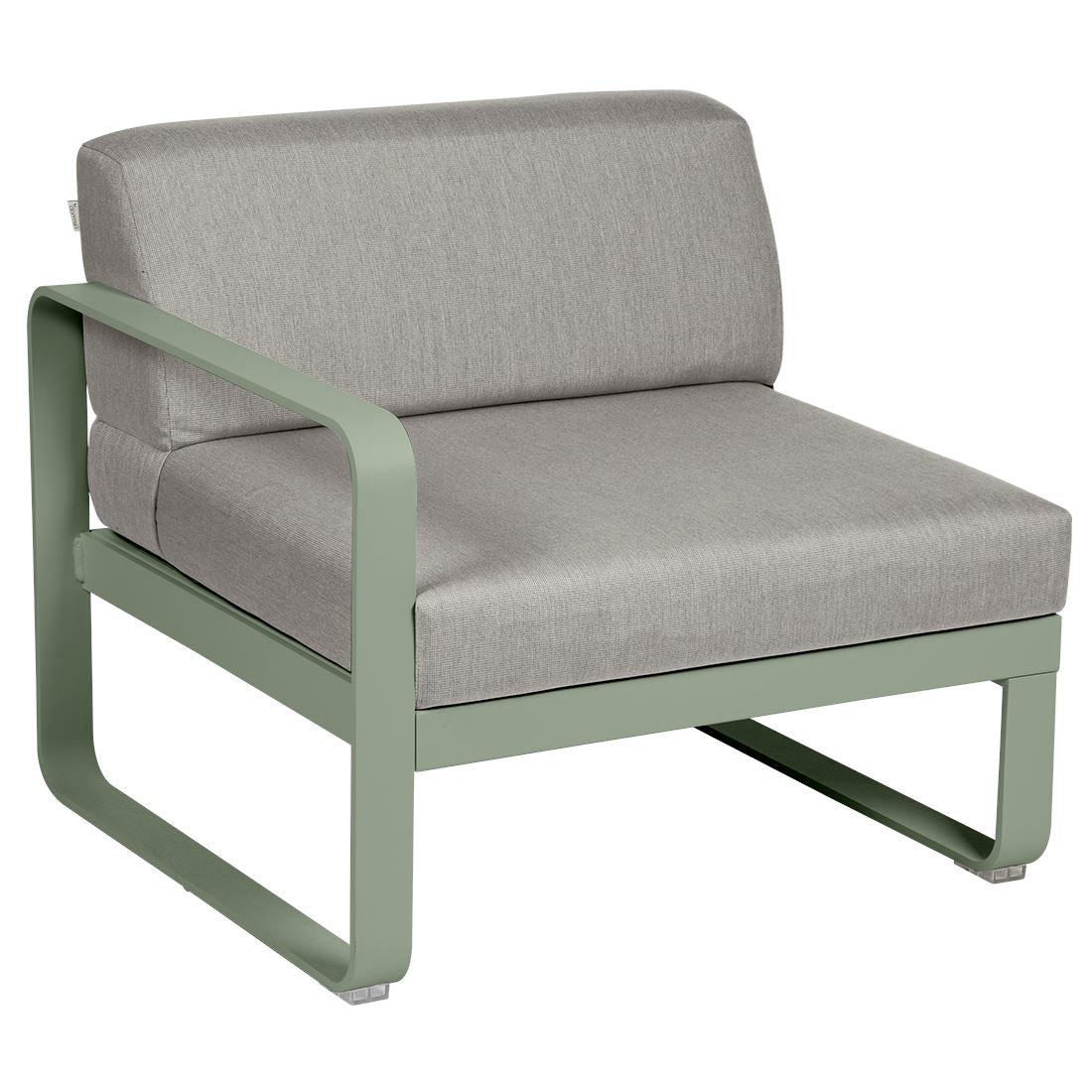 Fermob Bellevie Module gauche 1 place Cactus 82 Taupe grisé B8
