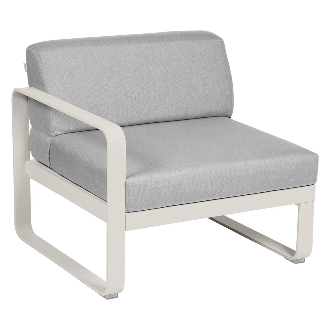 Fermob Bellevie Module gauche 1 place Gris argile A5 Gris flanelle 79
