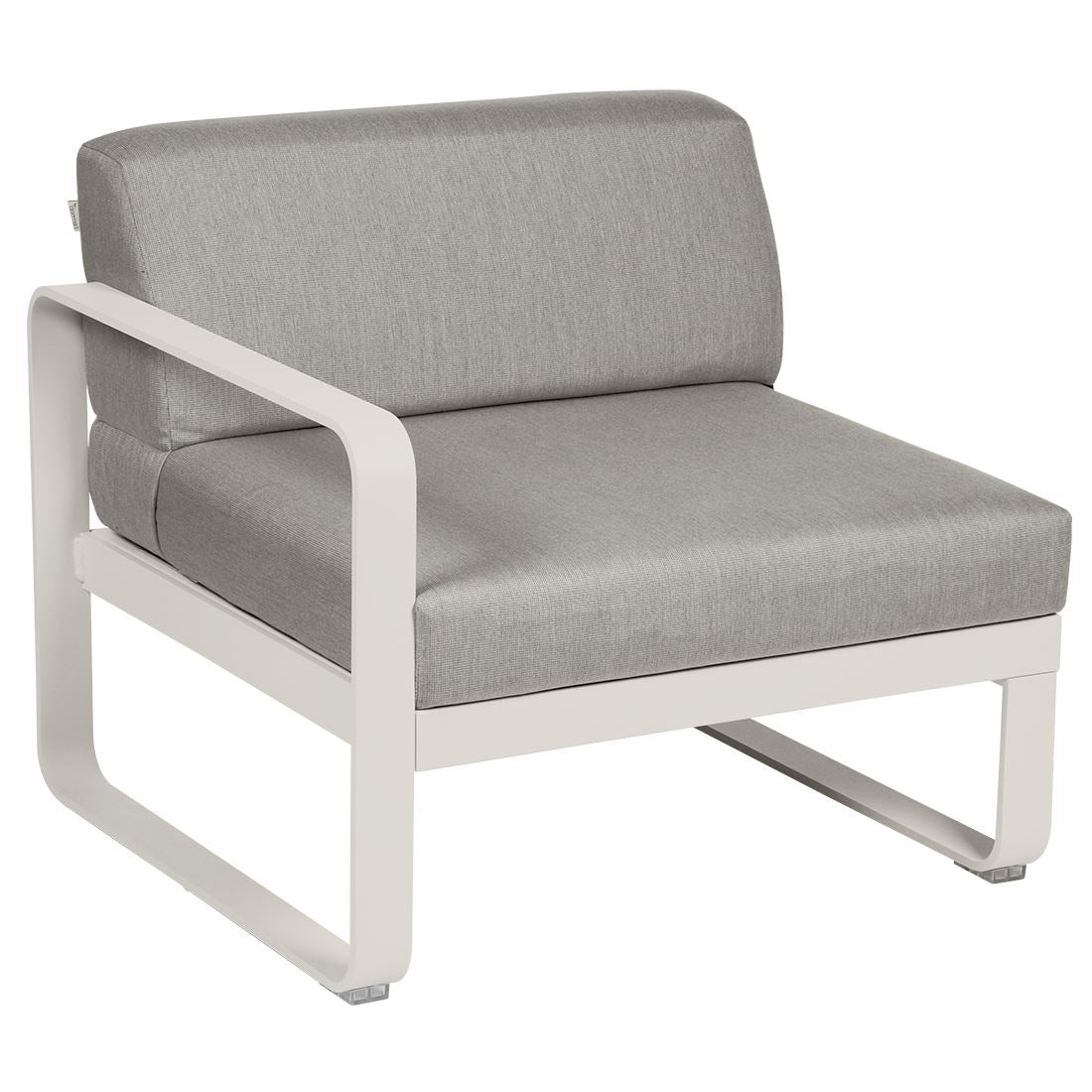Fermob Bellevie Module gauche 1 place Gris argile A5 Taupe grisé B8