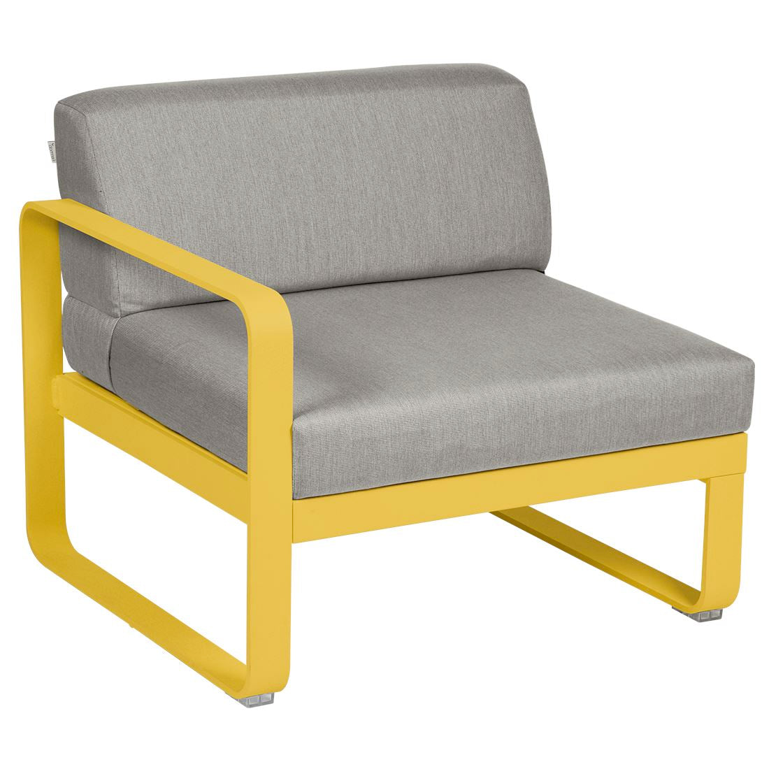Fermob Bellevie Module gauche 1 place Miel C6 Taupe grisé B8