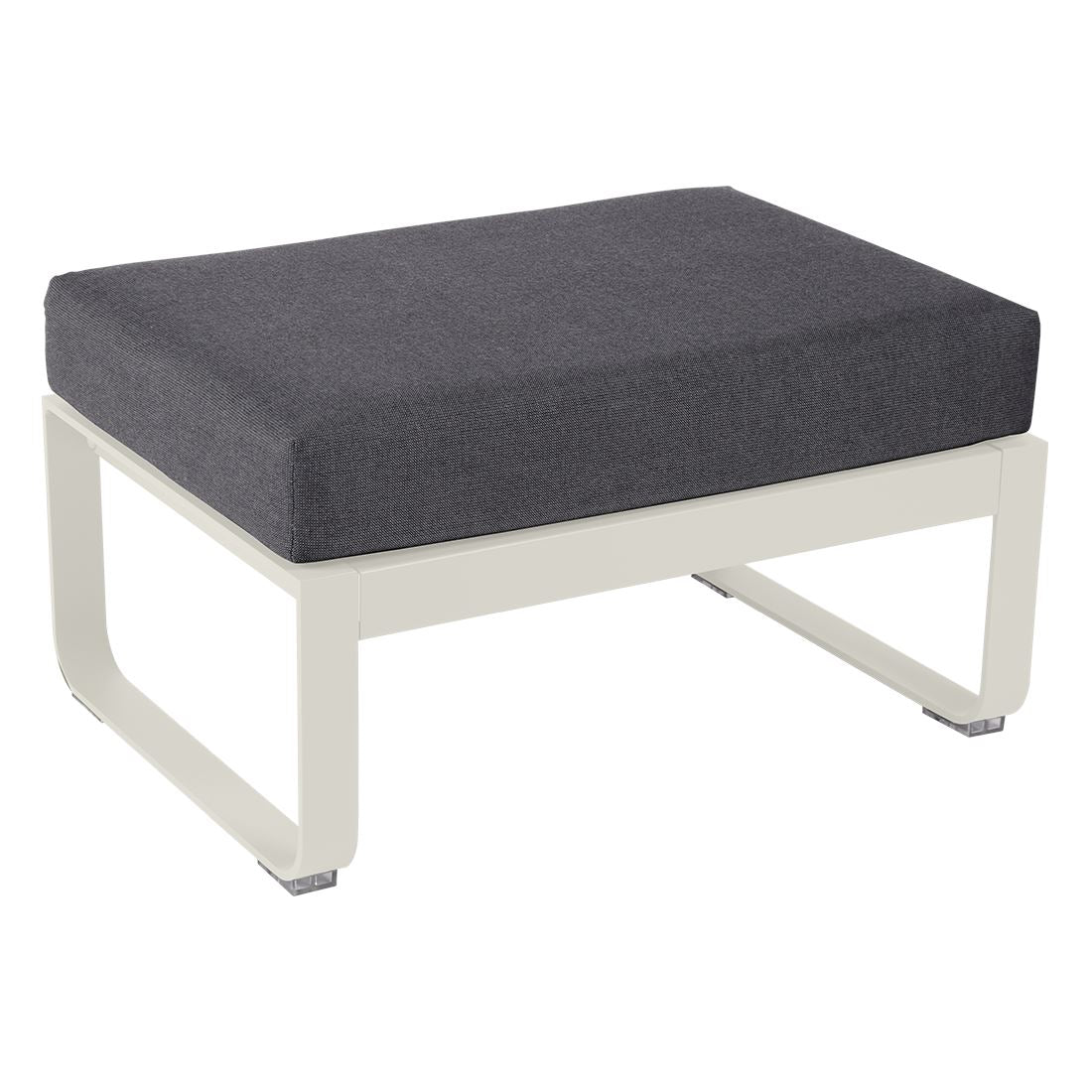 Fermob Bellevie Pouf Gris argile A5 Gris graphite A3
