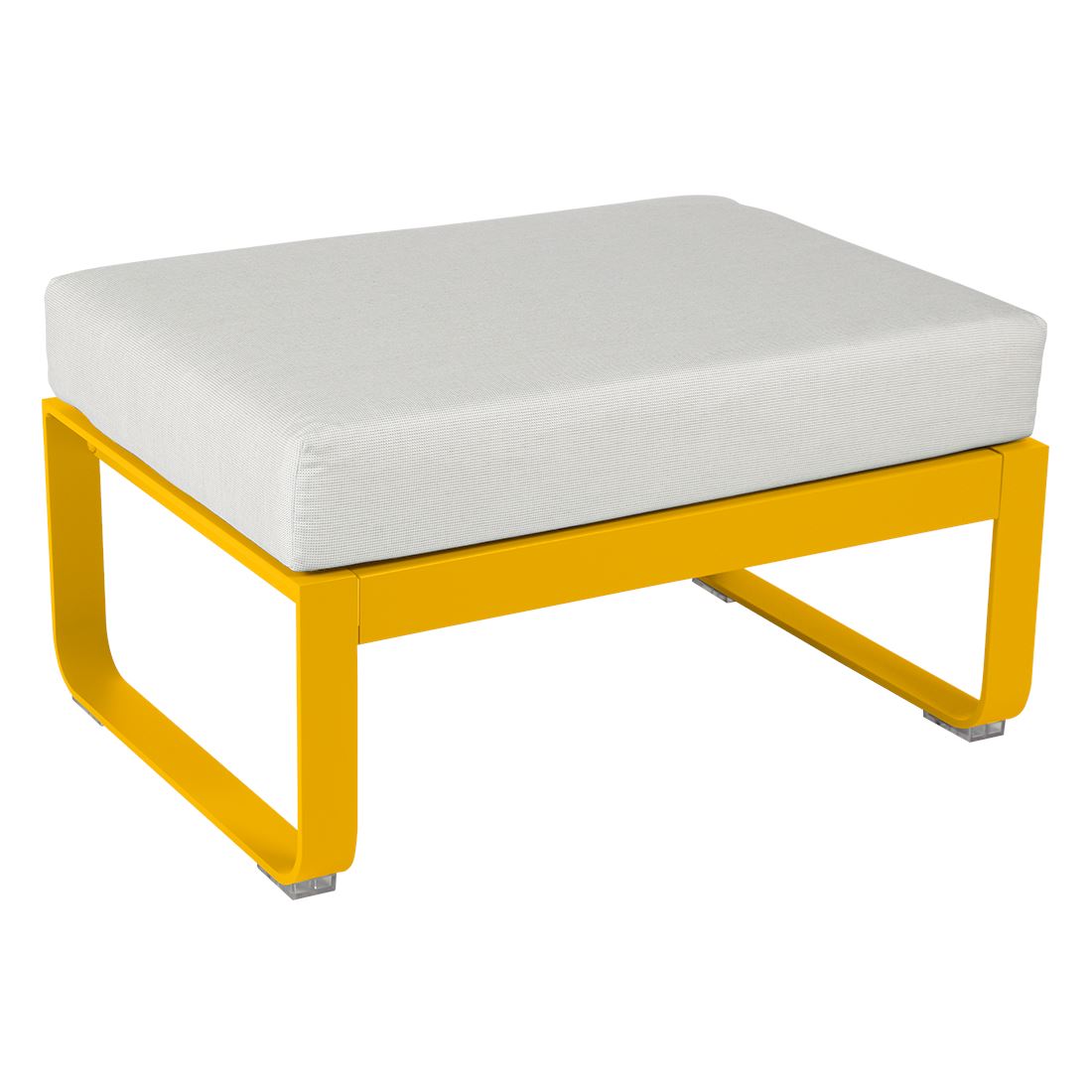 Fermob Bellevie Pouf Miel C6 Blanc grisé 81