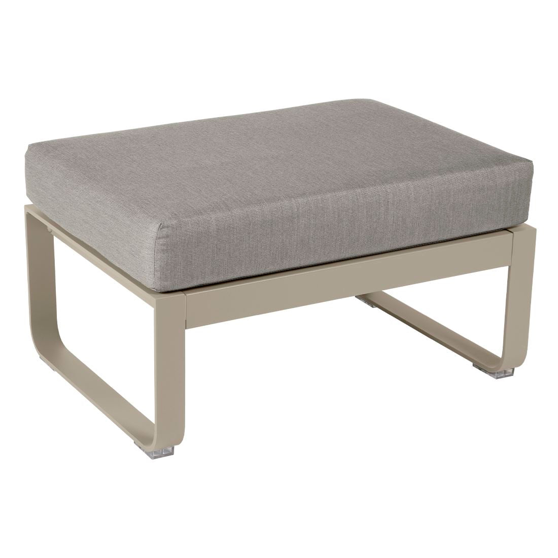 Fermob Bellevie Pouf Muscade 14 Taupe grisé B8