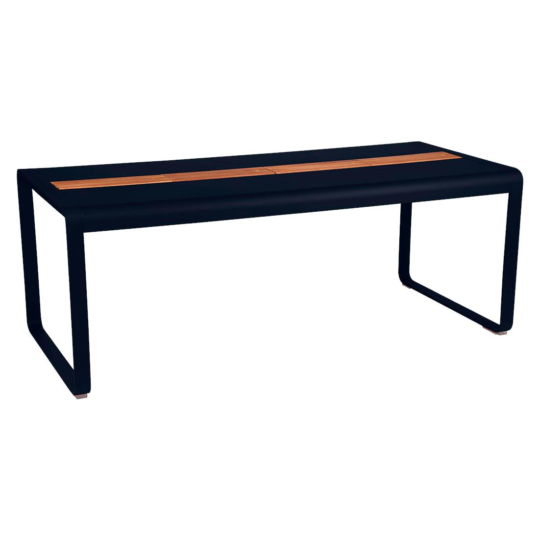 Fermob Bellevie Table 196 x 90cm - Avec Rangement Bleu abysse 92