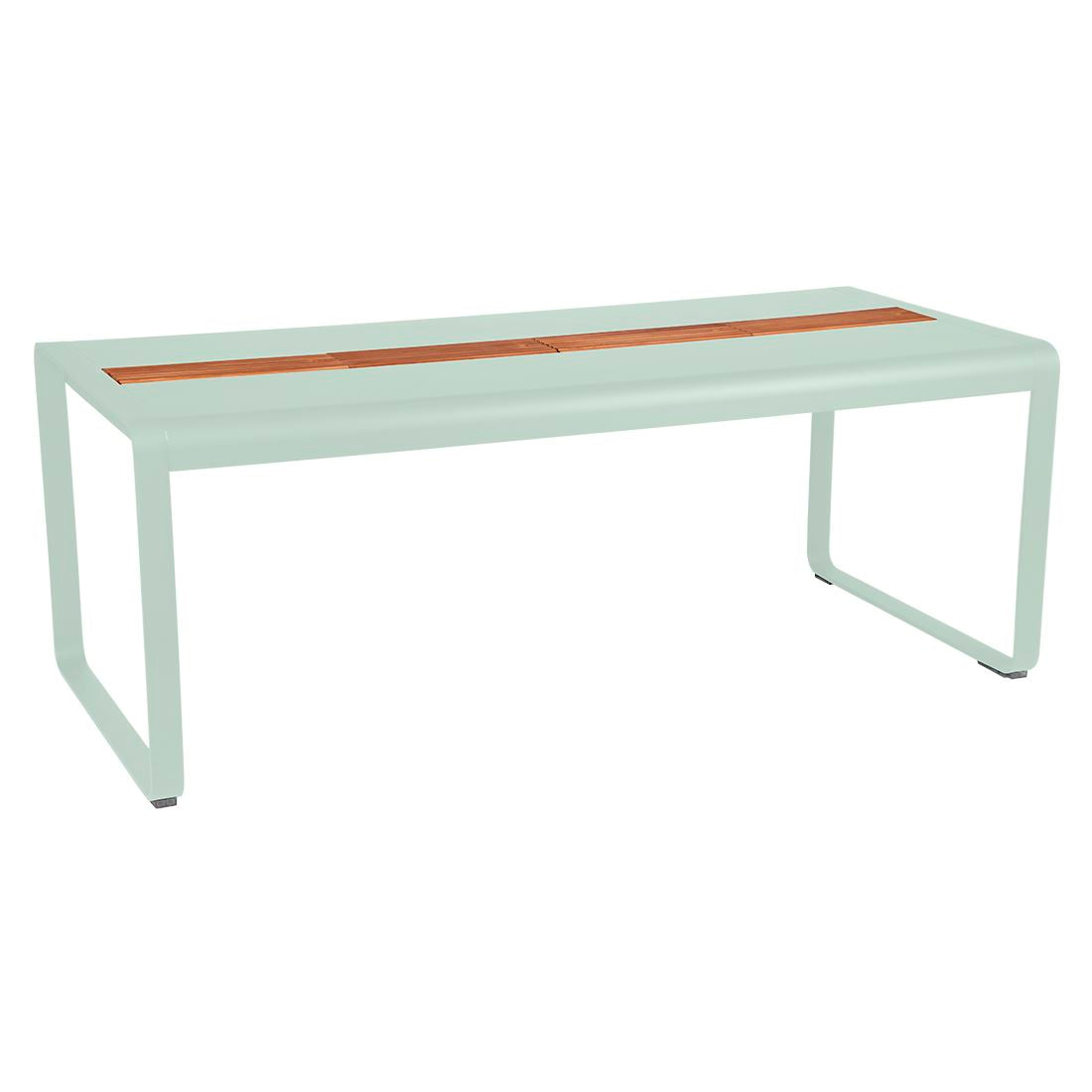 Fermob Bellevie Table 196 x 90cm - Avec Rangement Menthe glaciale A7
