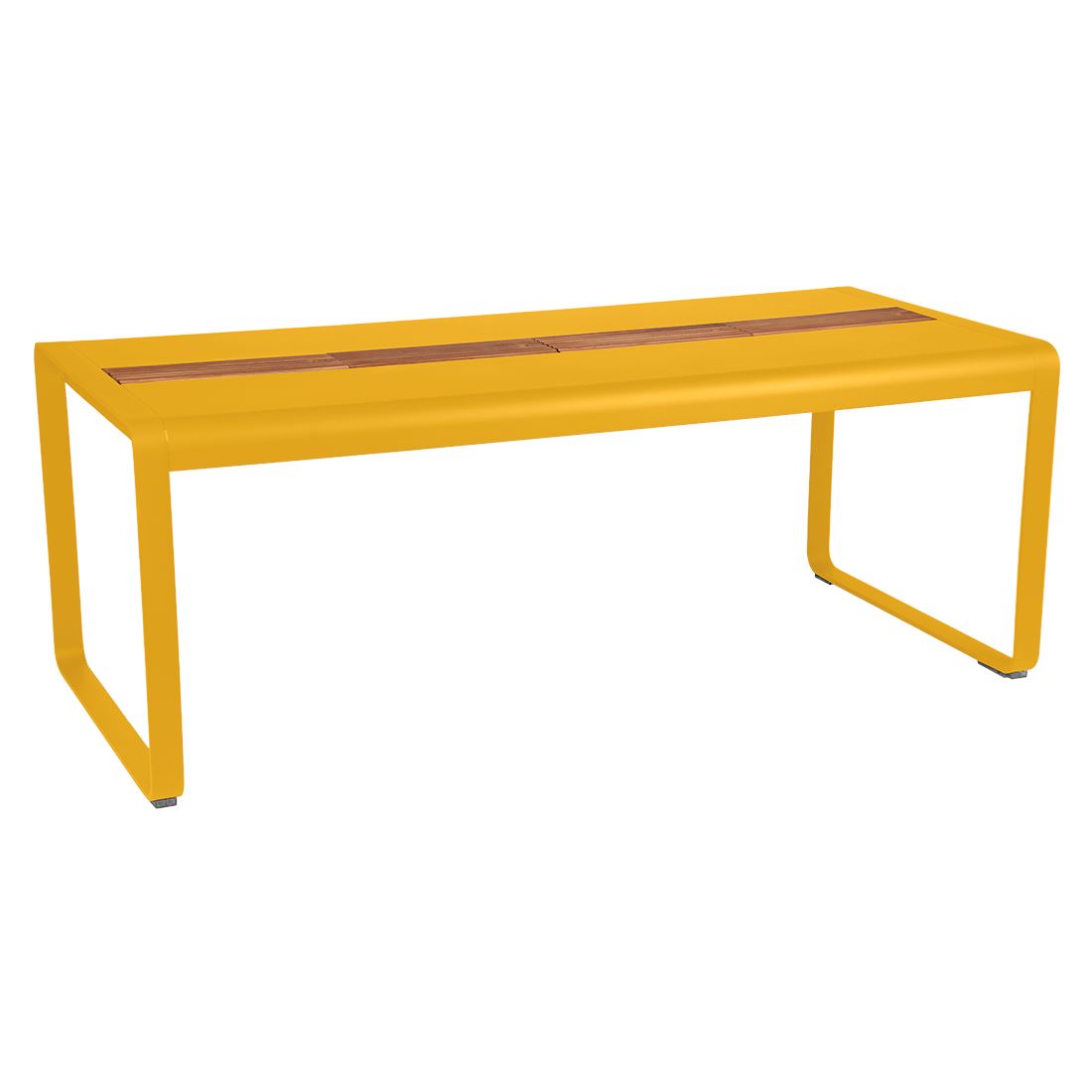 Fermob Bellevie Table 196 x 90cm - Avec Rangement Miel C6