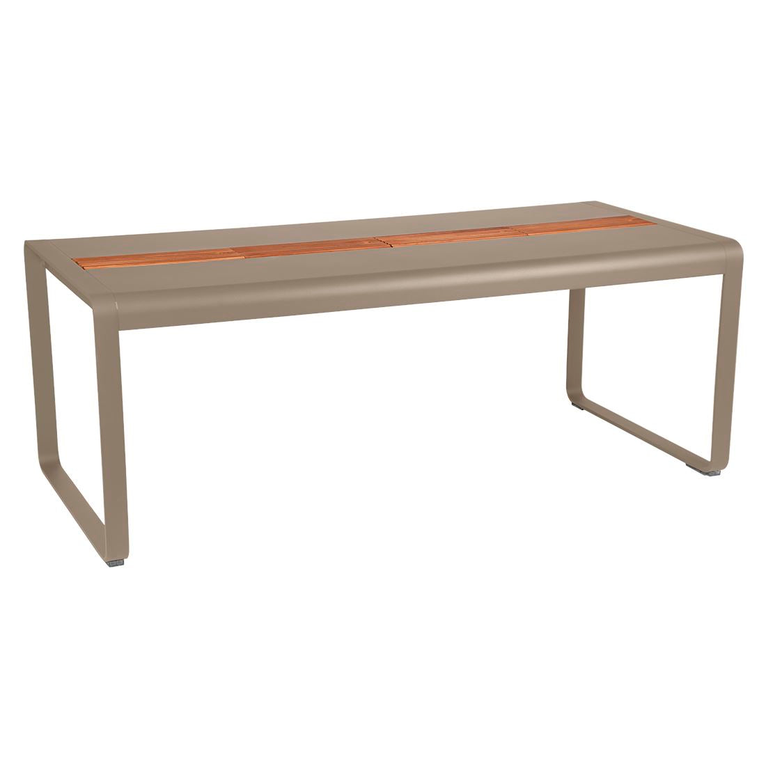 Fermob Bellevie Table 196 x 90cm - Avec Rangement Muscade 14