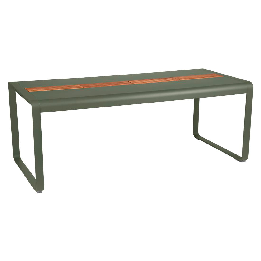 Fermob Bellevie Table 196 x 90cm - Avec Rangement Romarin 48
