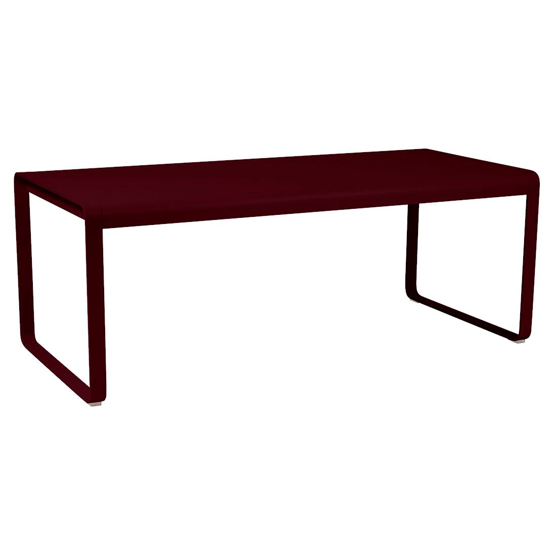 Fermob Bellevie Table 196 x 90cm Cerise noire B9
