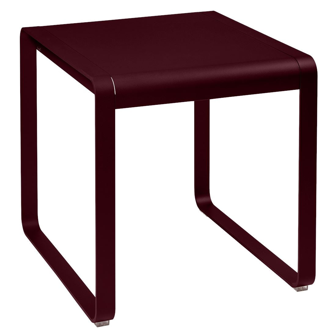 Fermob Bellevie Table 74 x 80cm Cerise noire B9