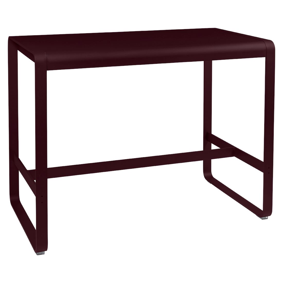Fermob Bellevie Table haute 140 x 80cm Cerise noire B9