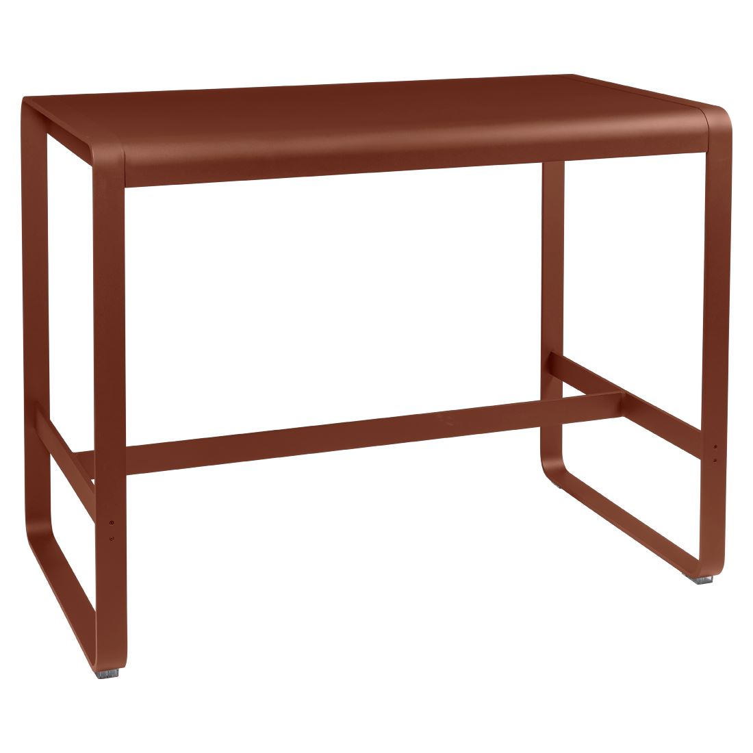 Fermob Bellevie Table haute 140 x 80cm Ocre rouge 20