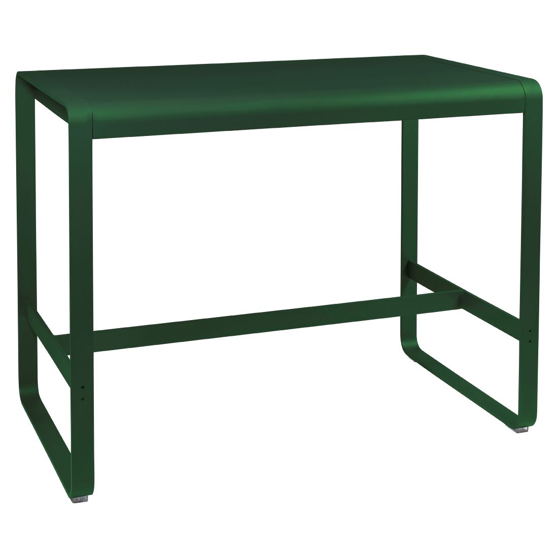 Fermob Bellevie Table haute 140 x 80cm Vert cèdre 02
