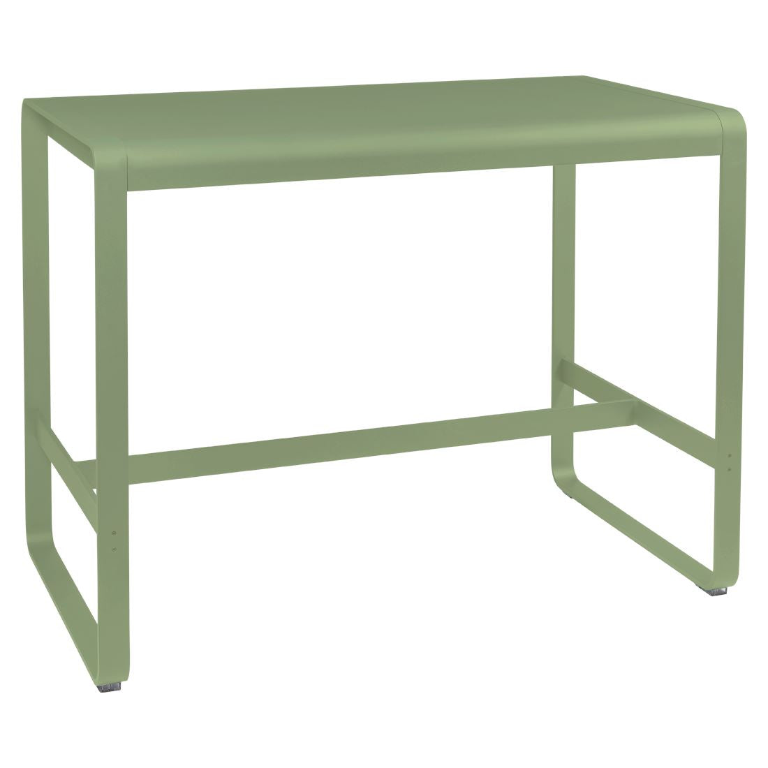 Fermob Bellevie Table haute 140 x 80cm Vert tilleul 65