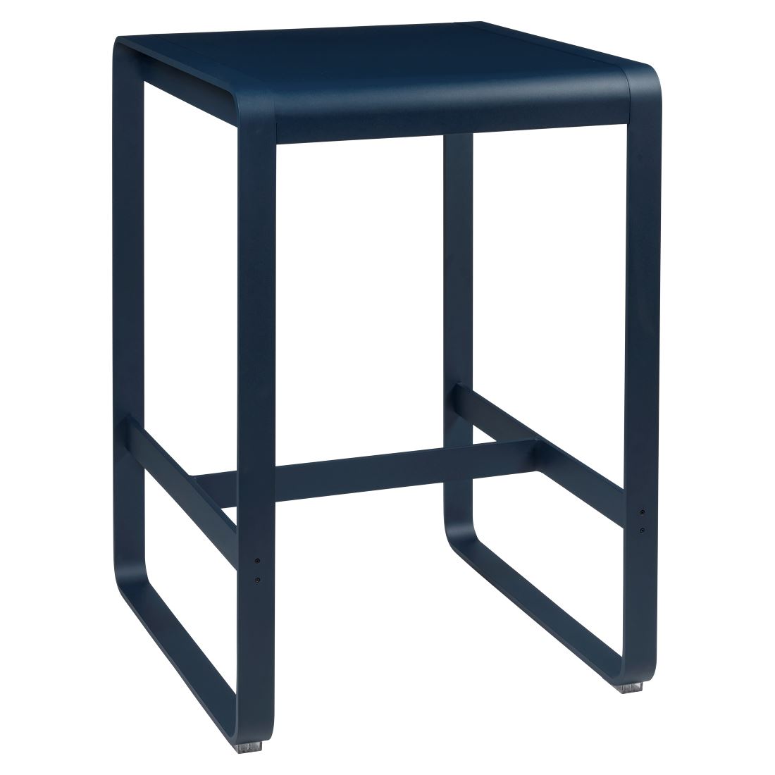 Fermob Bellevie Table haute 74 x 80cm Bleu abysse 92