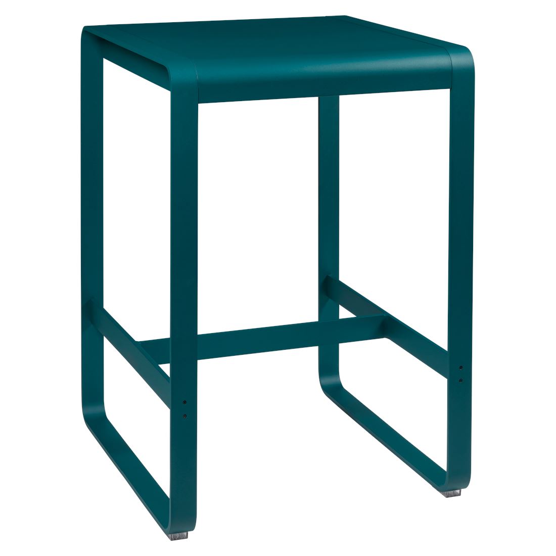Fermob Bellevie Table haute 74 x 80cm Bleu acapulco 21