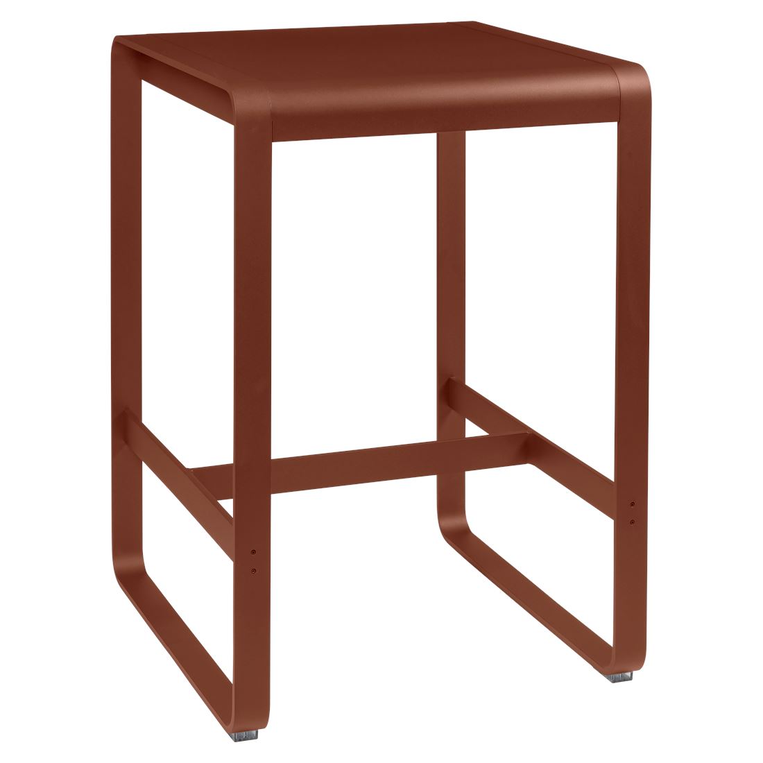 Fermob Bellevie Table haute 74 x 80cm Ocre rouge 20