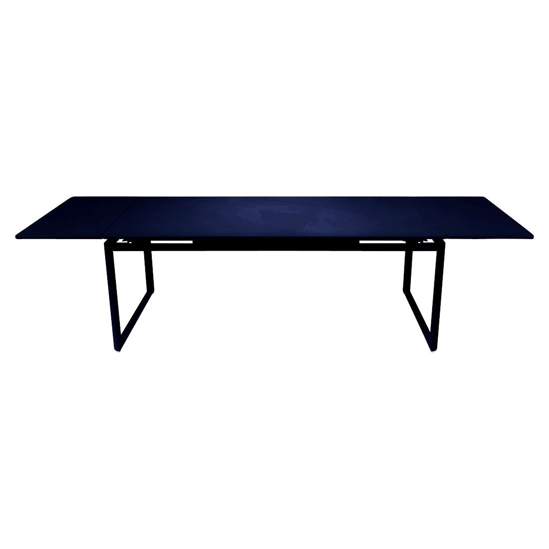 Fermob Biarritz Table à allonges 200/300 x 100cm Bleu abysse 92