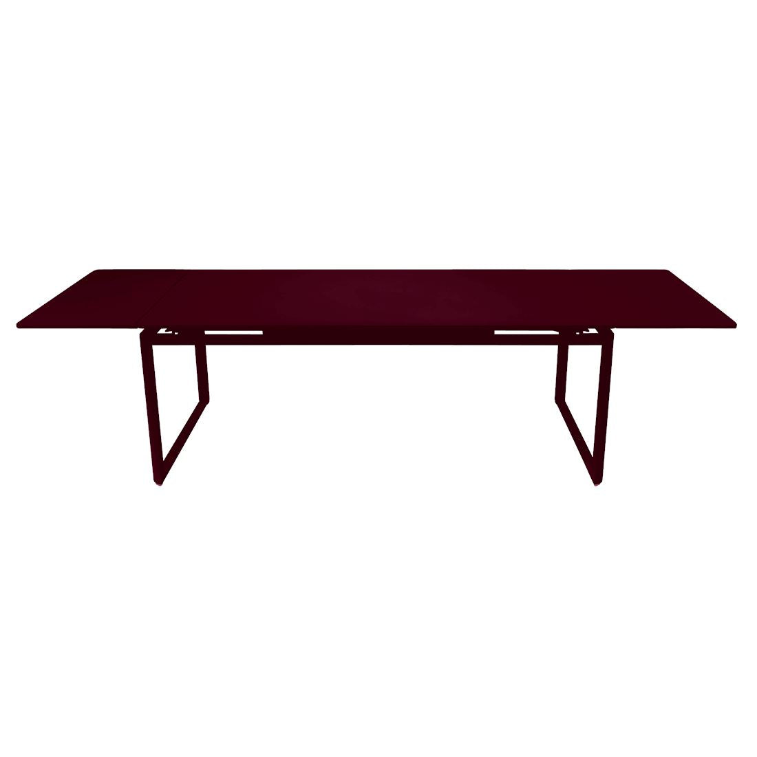 Fermob Biarritz Table à allonges 200/300 x 100cm Cerise noire B9