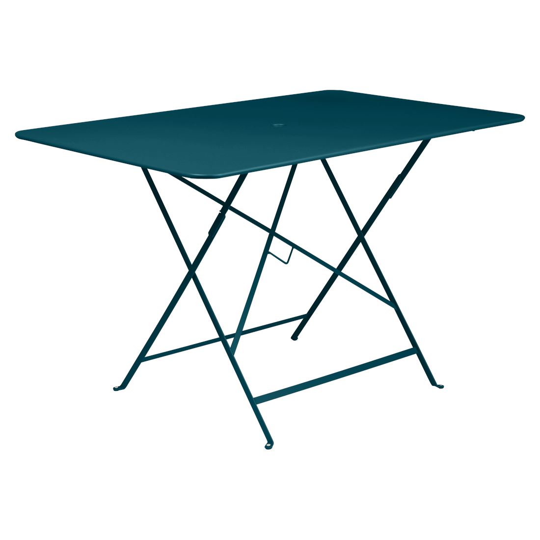 Fermob Bistro Table 117 x 77cm Bleu acapulco 21