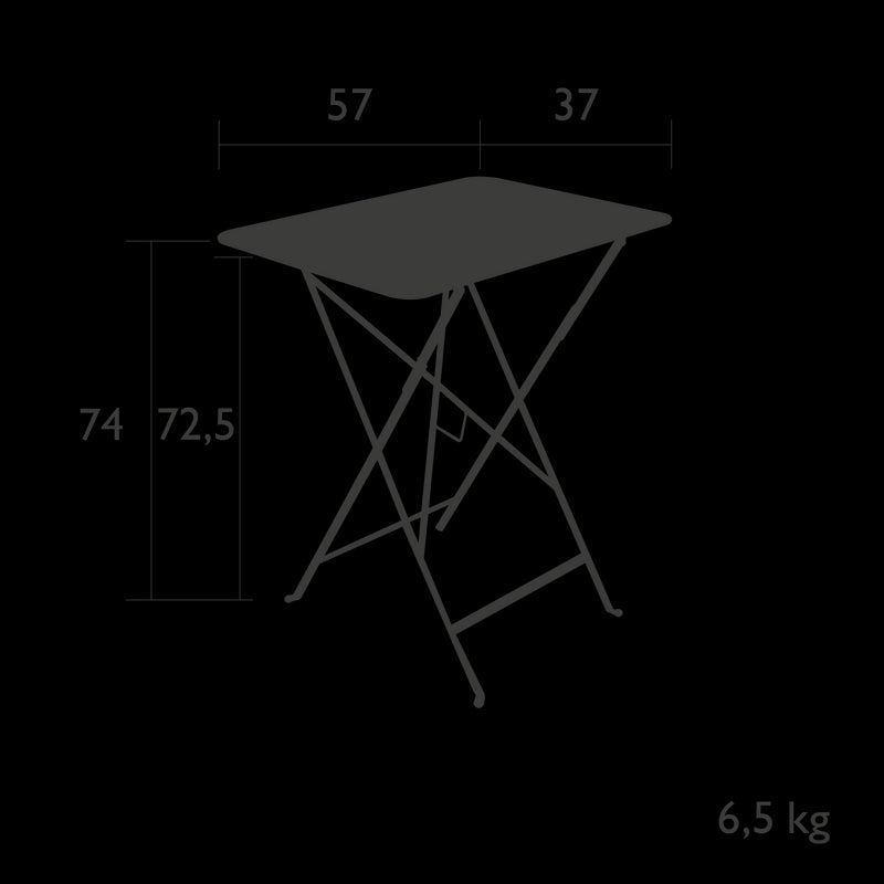 Fermob Bistro Table 57 x 37cm 