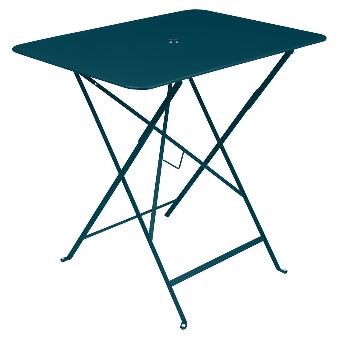 Fermob Bistro Table 77 x 57cm Bleu acapulco 21