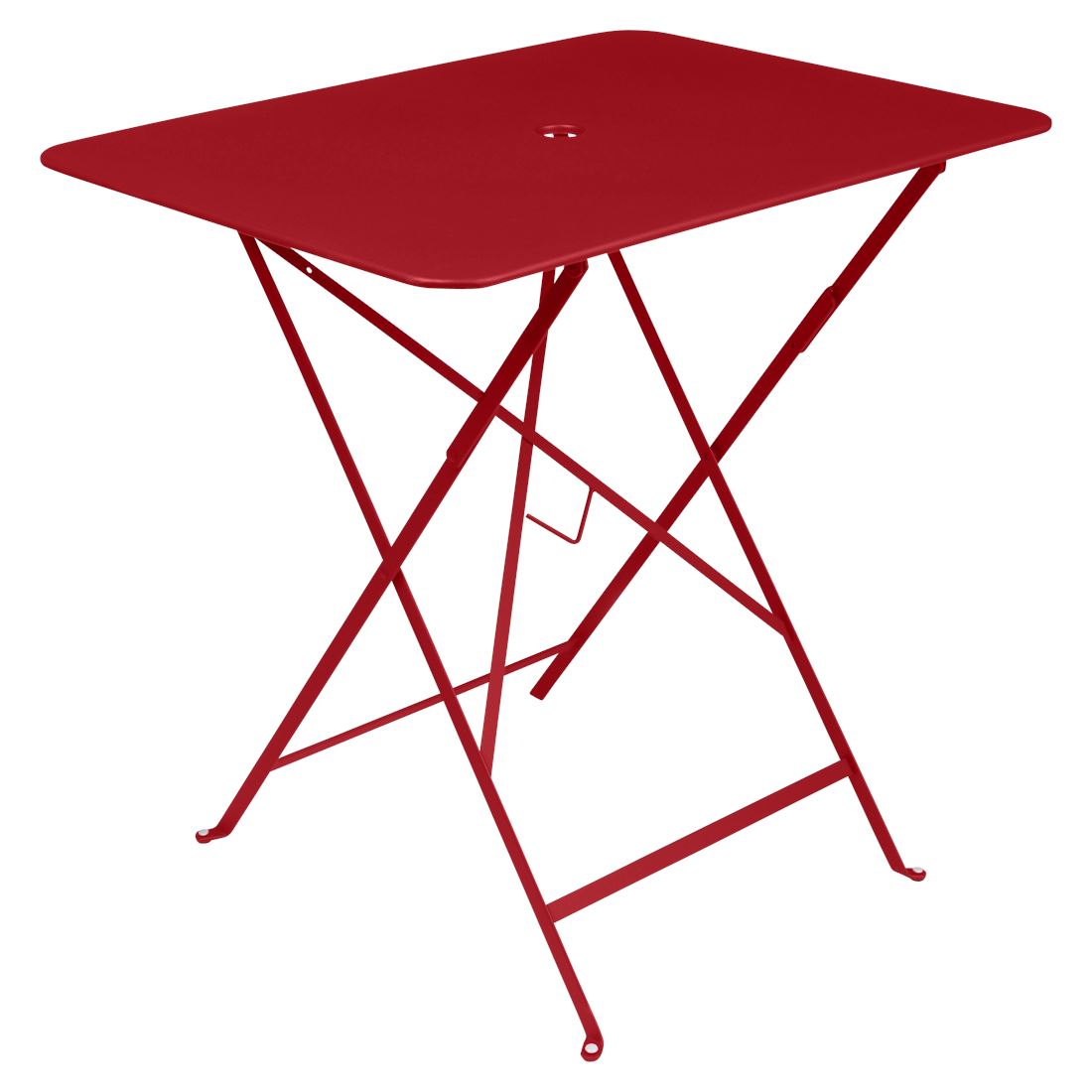 Fermob Bistro Table 77 x 57cm Coquelicot 67