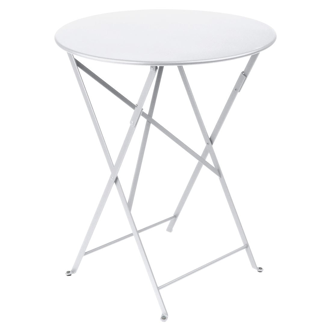 Fermob Bistro Table ø 60cm Blanc coton 01