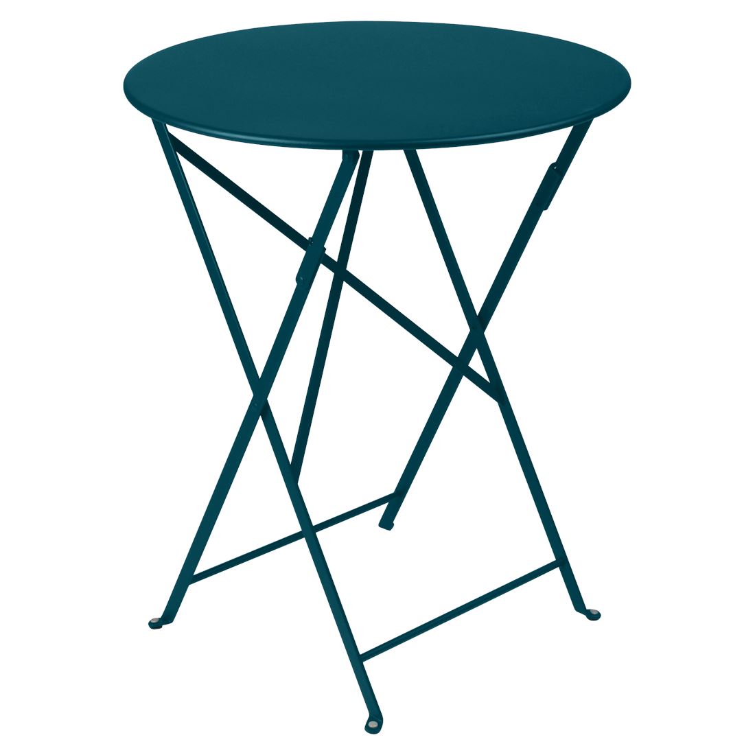Fermob Bistro Table ø 60cm Bleu acapulco 21