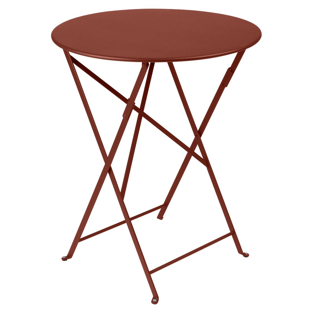 Fermob Bistro Table ø 60cm Ocre rouge 20