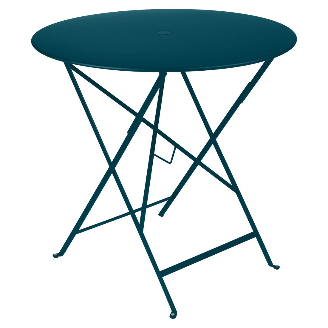 Fermob Bistro Table ø 77cm Bleu acapulco 21