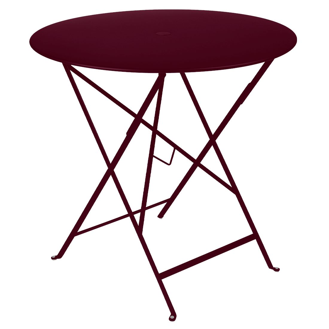 Fermob Bistro Table ø 77cm Cerise noire B9