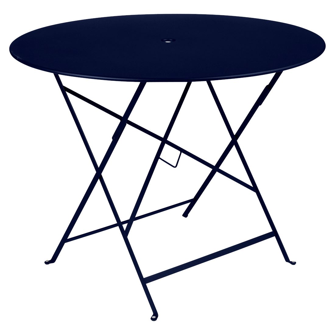 Fermob Bistro Table ø 96cm Bleu abysse 92