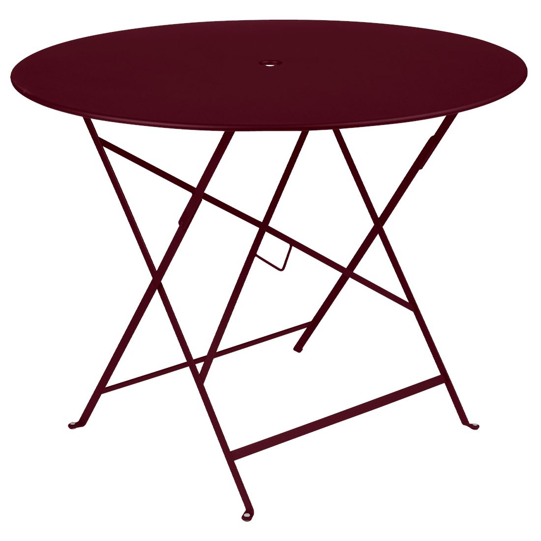 Fermob Bistro Table ø 96cm Cerise noire B9