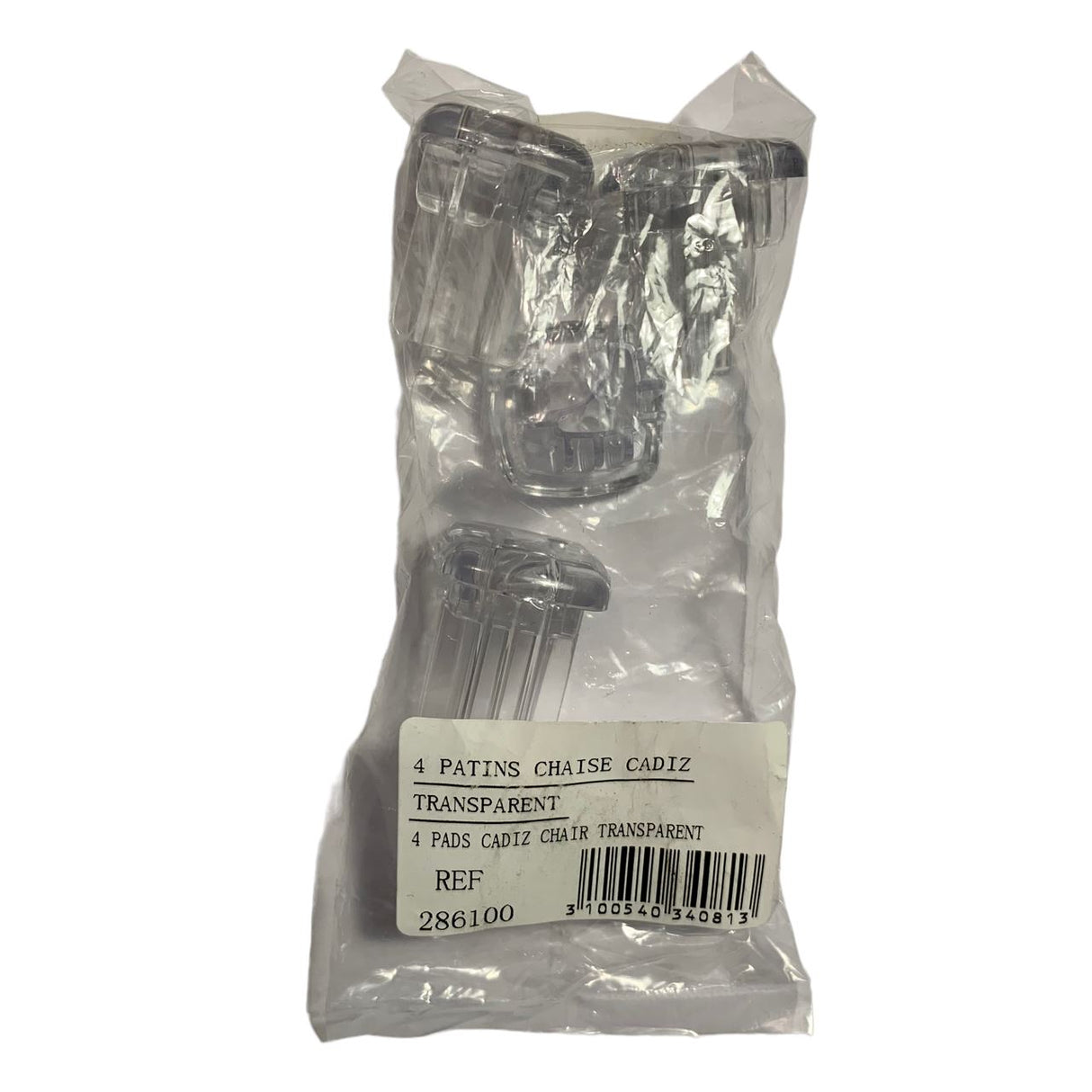 Fermob Cadiz Set Patins pour Chaise, Bridge, Fauteuil bas, Chaise de bar et Bridge haut