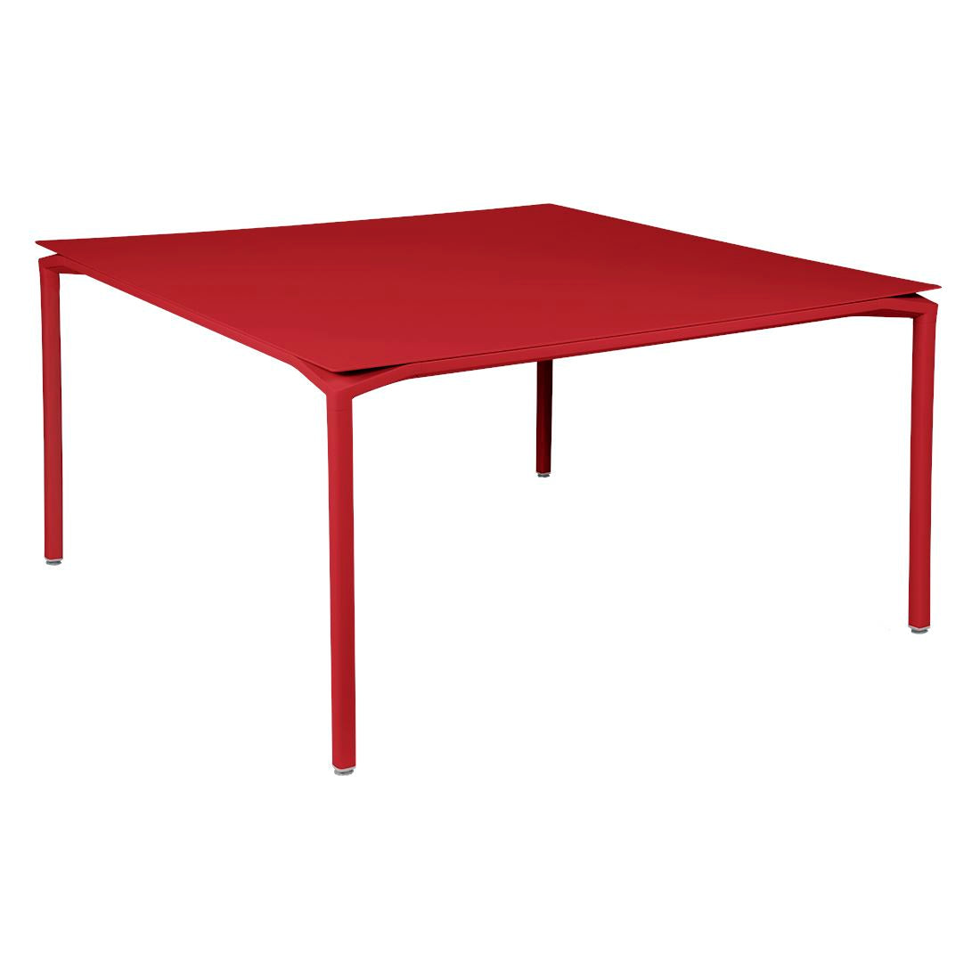 Fermob Calvi Table 140 x 140cm Piment 43