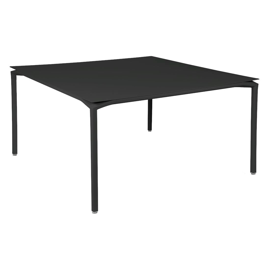Fermob Calvi Table 140 x 140cm Réglisse 42