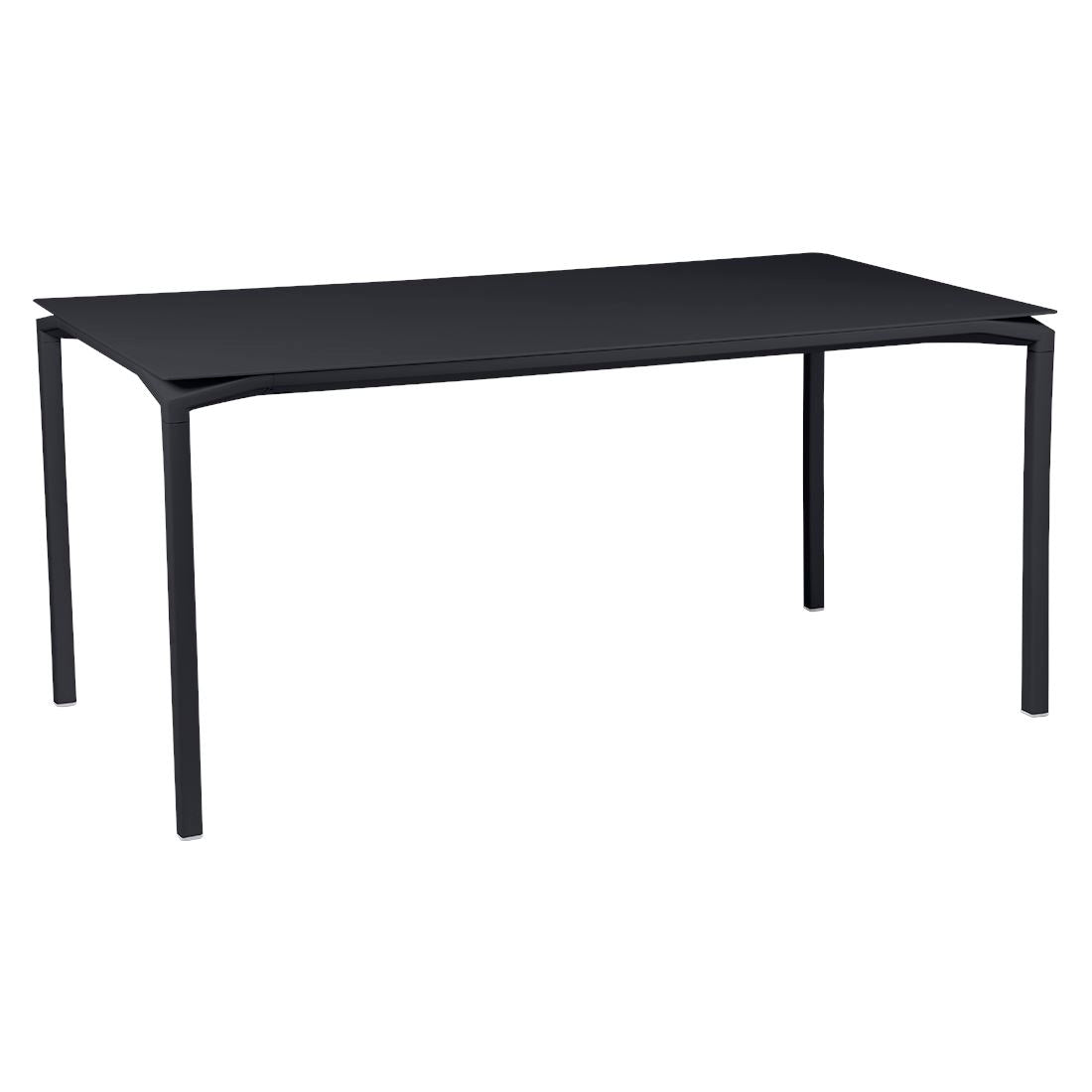 Fermob Calvi Table 160 x 80cm Carbone 47