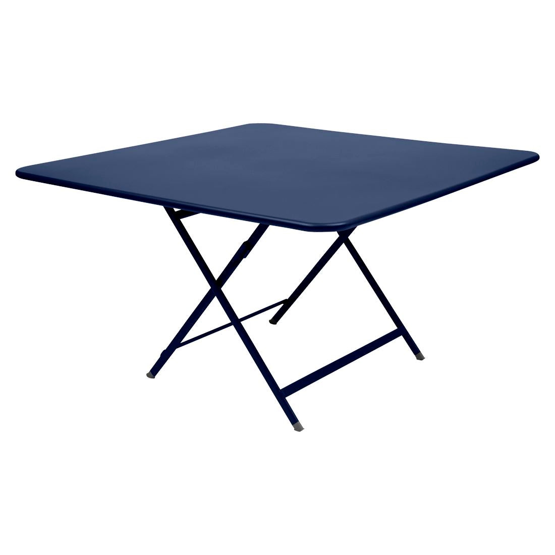 Fermob Caractère Table 128 x 128cm Bleu abysse 92