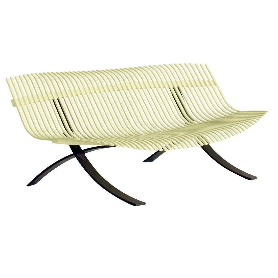 Fermob Charivari Banc Citron givré A6