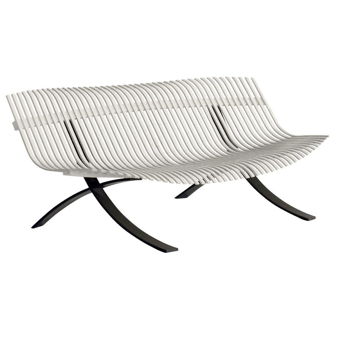 Fermob Charivari Banc Gris argile A5